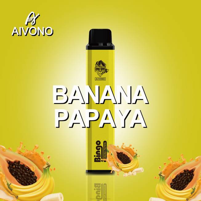 Aivono AIM BINGO 4000 Banana Papaya - 0668137 Electronic Cigarette Wholesale