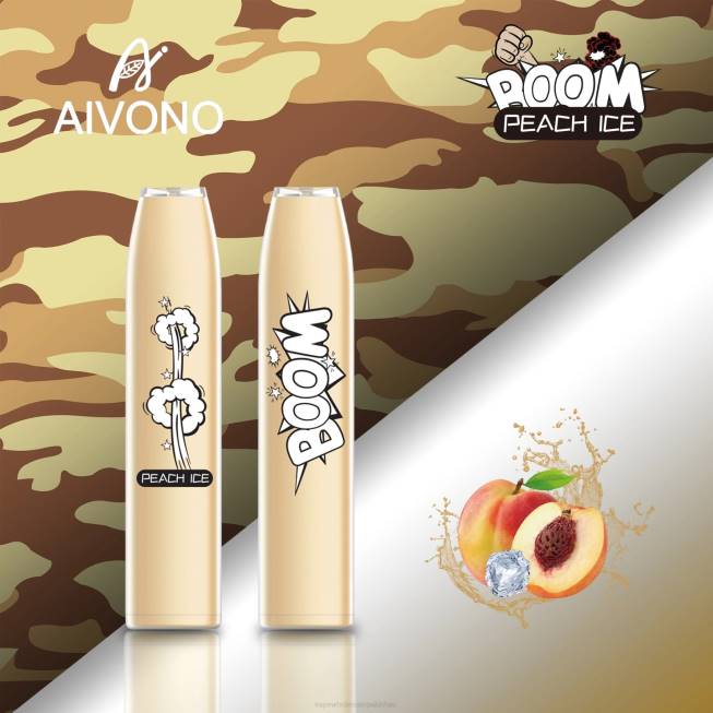 Aivono AIM BOOM 600 Peach Ice - 0668362 Vape Wholesale Prices