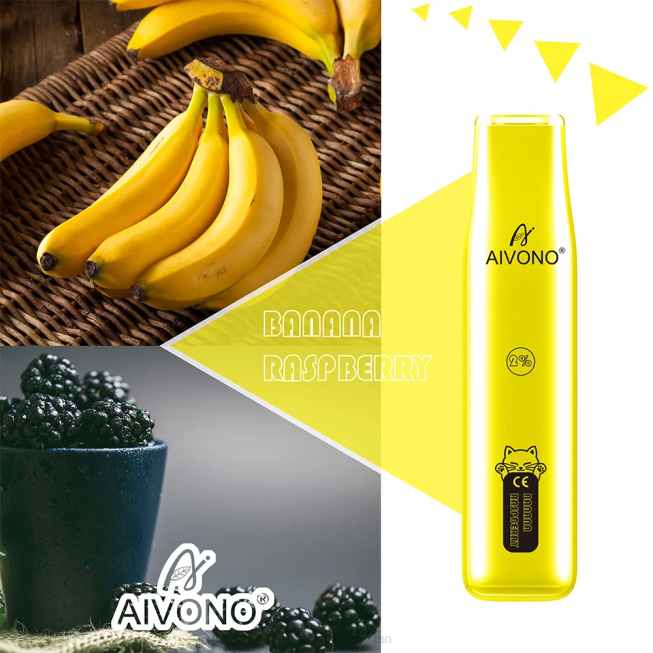 Aivono AIM CAT 400 Banana Raspberry - 0668334 Cheapest Vape Wholesale