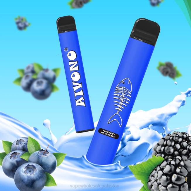 Aivono AIM FISHBONE 600 Blueberry Raspberry - 0668281 Vape Wholesale Pakistan