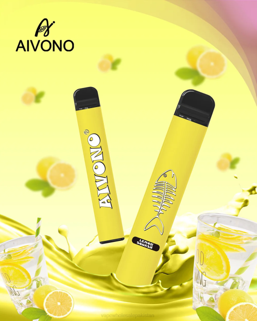 Aivono AIM FISHBONE 600 Lemon Squas - 0668287 Electronic Cigarette Wholesale