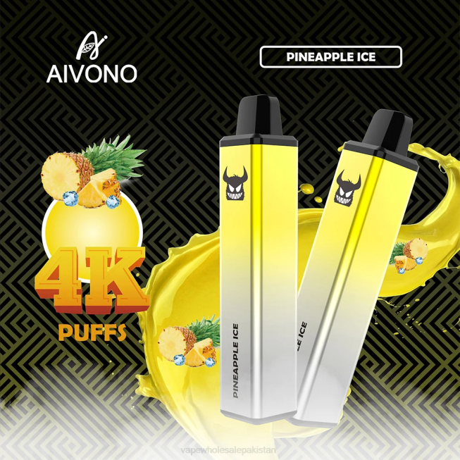 Aivono AIM FREAK 4000 Pineapple Ice - 0668255 E Cigarette Wholesale