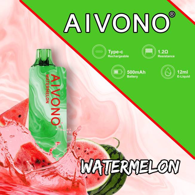 Aivono AIM GUN 7000 Watermelon - 0668110 Electronic Cigarette Wholesale Price