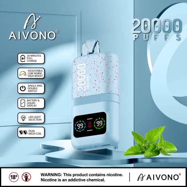 Aivono AIM magic 20000 Cool Mint - 066884 Cheapest Vape Wholesale