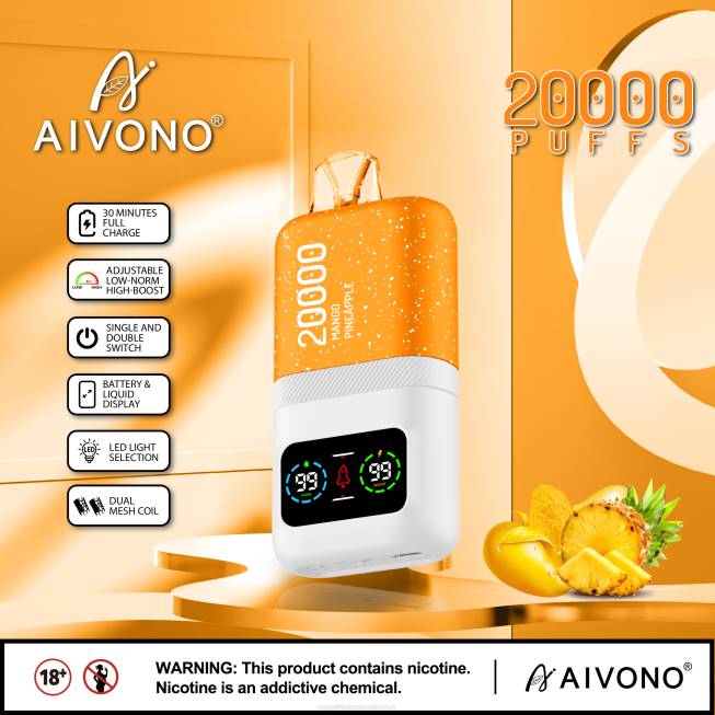 Aivono AIM magic 20000 Mango Pineapple - 066877 Electronic Cigarette Wholesale