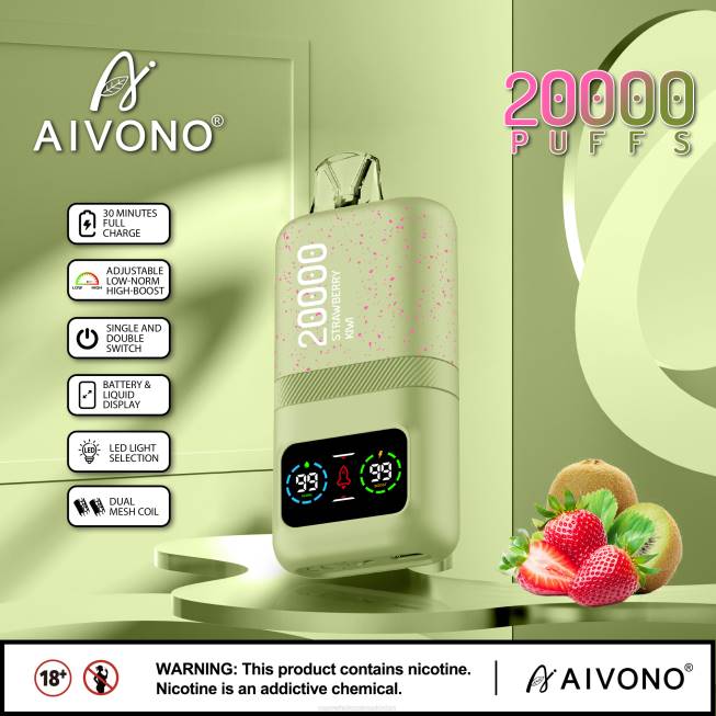 Aivono AIM magic 20000 Strawberry Kiwi - 066881 Vape Wholesale Pakistan