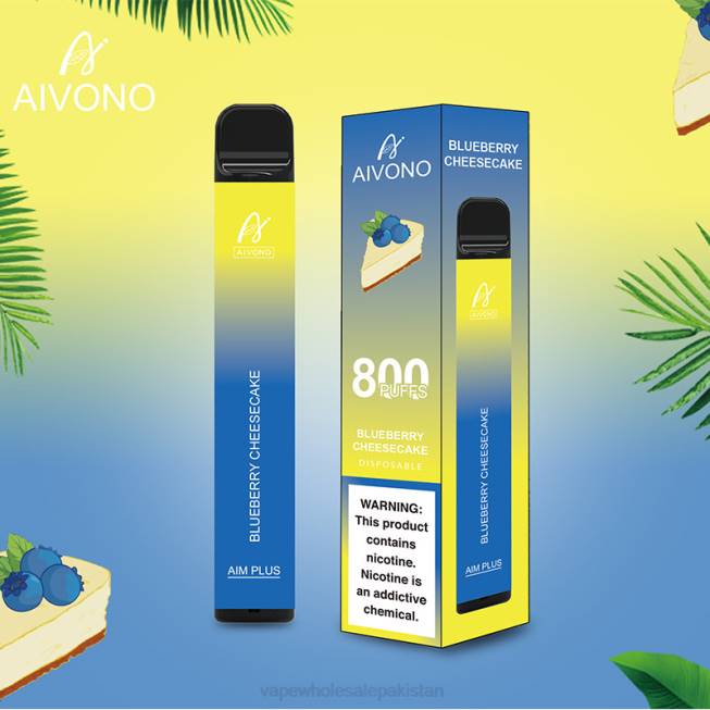 Aivono AIM PLUS 800 Blueberry Cheesecake - 0668174 Cheapest Vape Wholesale