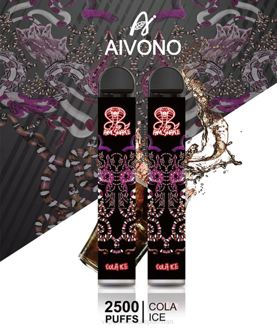 Aivono AIM SNAKE 2500 Cola Ice - 0668301 Vape Wholesale Pakistan