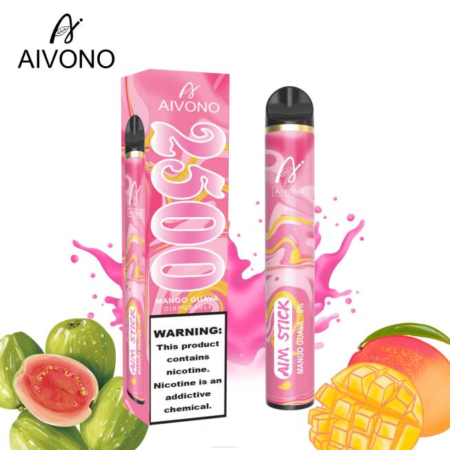 Aivono AIM STICK 2500 Mango Guava - 0668146 E Cig Wholesale