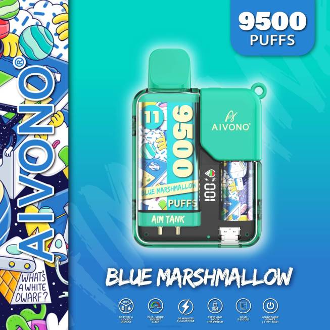 Aivono AIM TANK 9500 Blue Marshallow - 066842 Vape Wholesale Prices