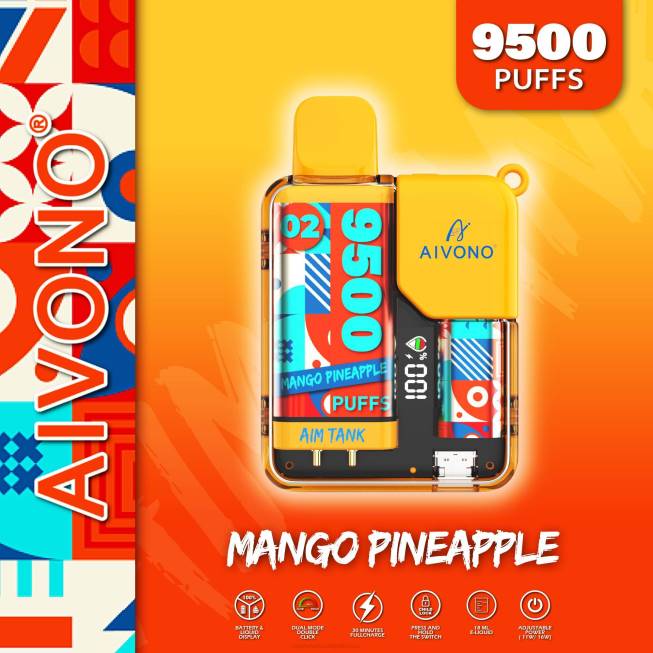 Aivono AIM TANK 9500 Mango Pineapple - 066834 Cheapest Vape Wholesale