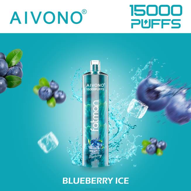 Aivono FATMAN 15000 Blueberry Ice - 066814 Cheapest Vape Wholesale