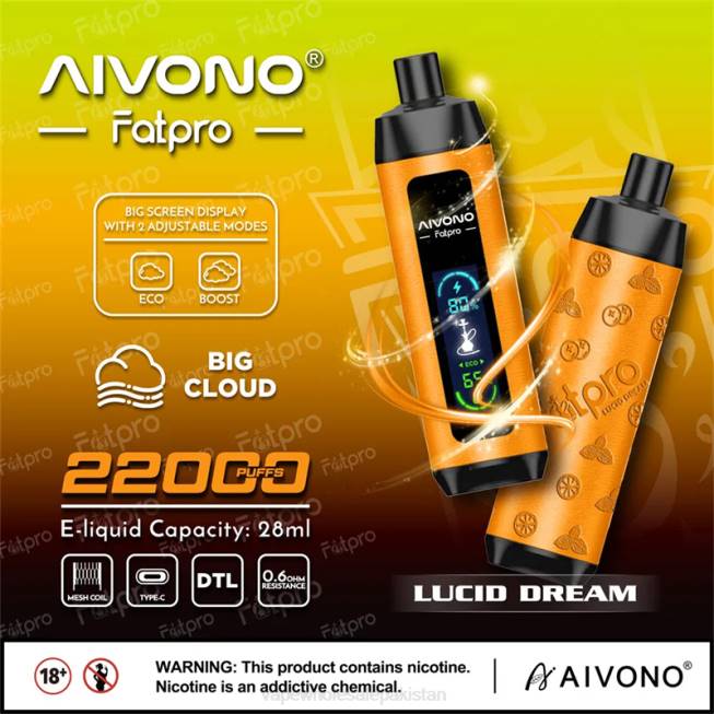 Aivono Fatpro 22000 Lucid Dream - 06687 Electronic Cigarette Wholesale