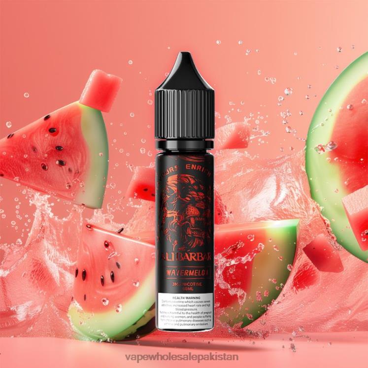 Vape Wholesale Prices Watermelon | Alibarbar Hookah Onyx Dock 8L8RF110