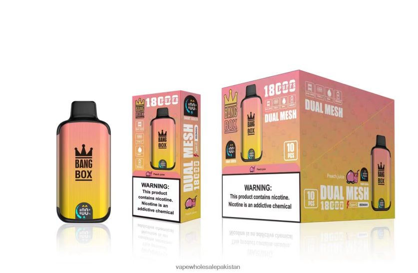 Bang Box 18000 puffs FL648891 - Vape Wholesale Pakistan Peach Juice