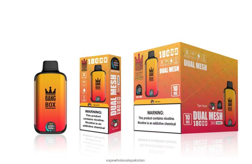 Bang Box 18000 puffs FL648894 - Cheapest Vape Wholesale Tiger Blood