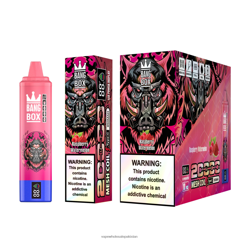 Bang Box 20000 FL648853 - Vape Wholesale Prices Raspberry Watermelon