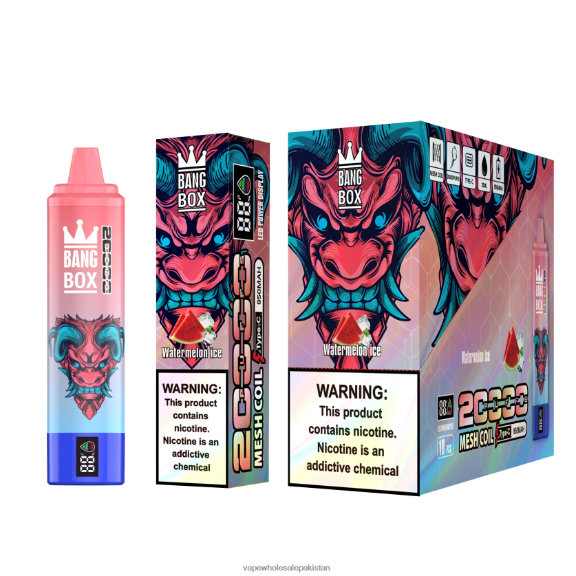 Bang Box 20000 FL648856 - E Cigarette Wholesale Watermelon Ice