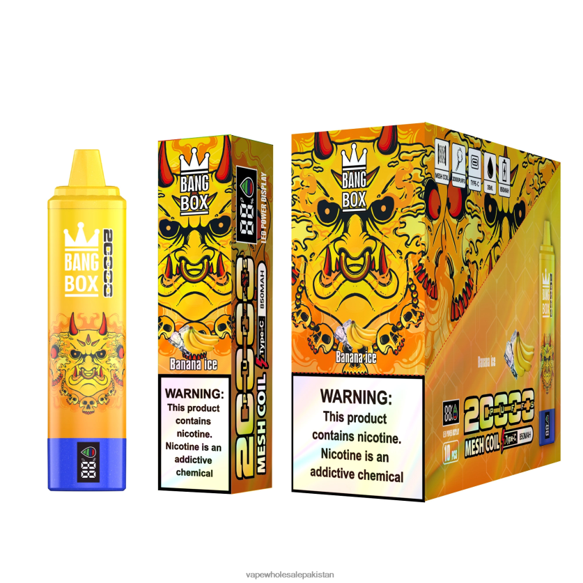 Bang Box 20000 FL648857 - E Cig Wholesale Banana Ice