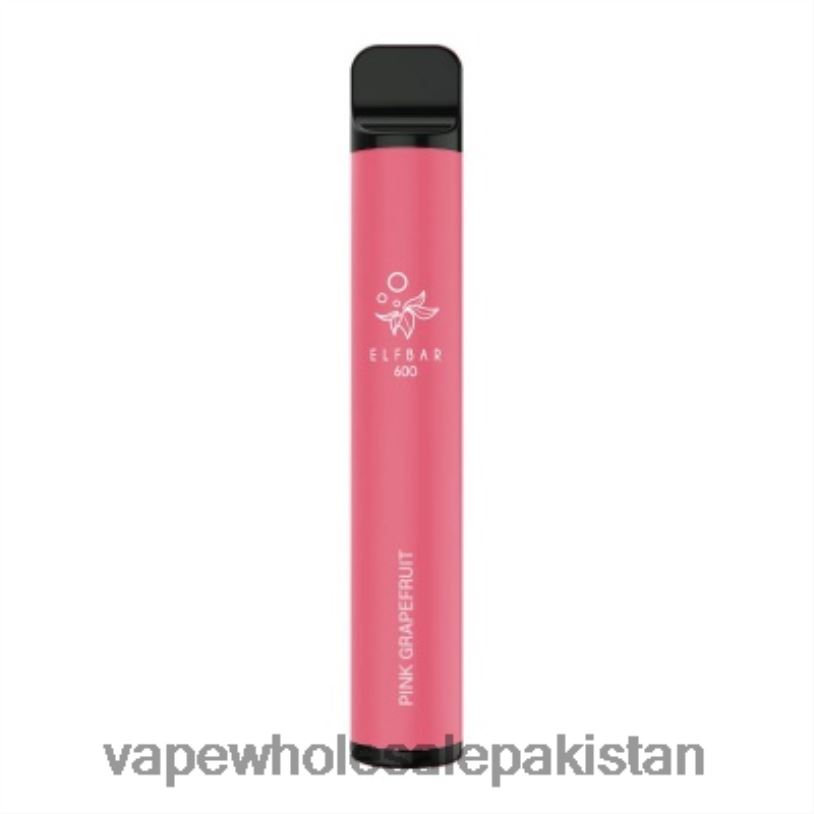 E Cigarette Wholesale Pink Grapefruit D42RL105 ELFBAR 600