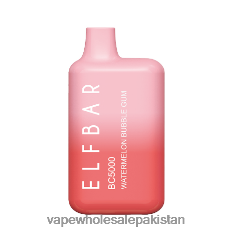 Vape Companies In Pakistan Watermelon Bubble Gum D42RL313 ELFBAR BC5000