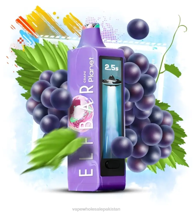 Elf Bar Planet 25000 - D48Z13 Grape Vape Companies In Pakistan