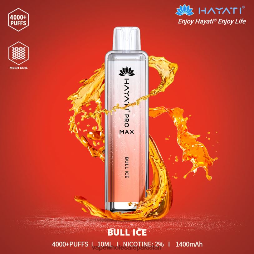 E Cig Wholesale Bull Ice D42RL186 Hayati Pro Max 4000