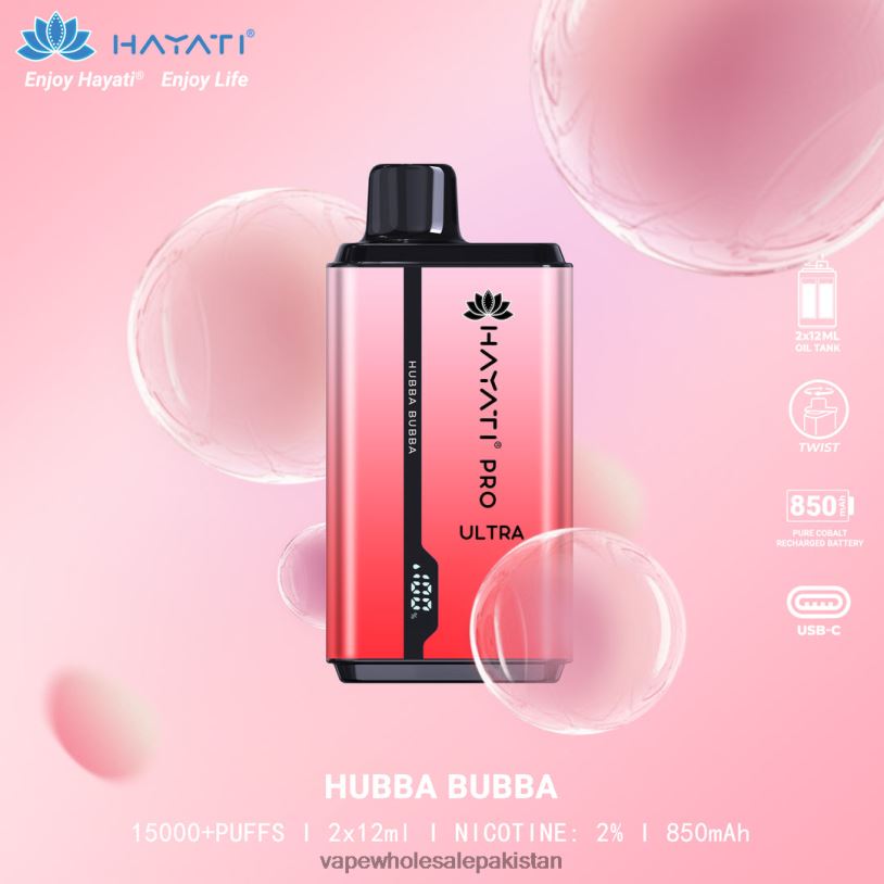 E Cig Wholesale Hubba Bubba D42RL206 Hayati Pro Ultra