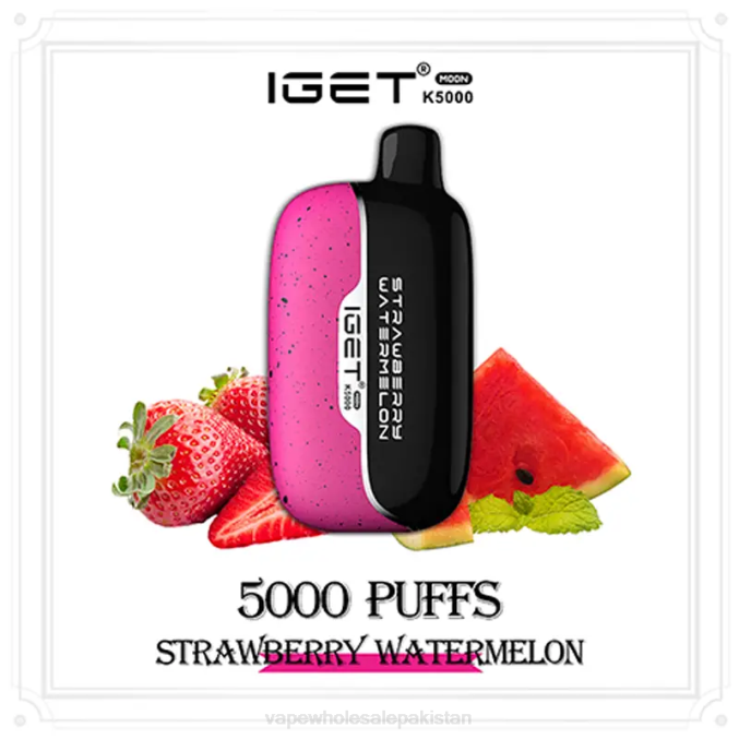 Vape Companies In Pakistan NXJ09 Strawberry Watermelon IGET Moon K5000