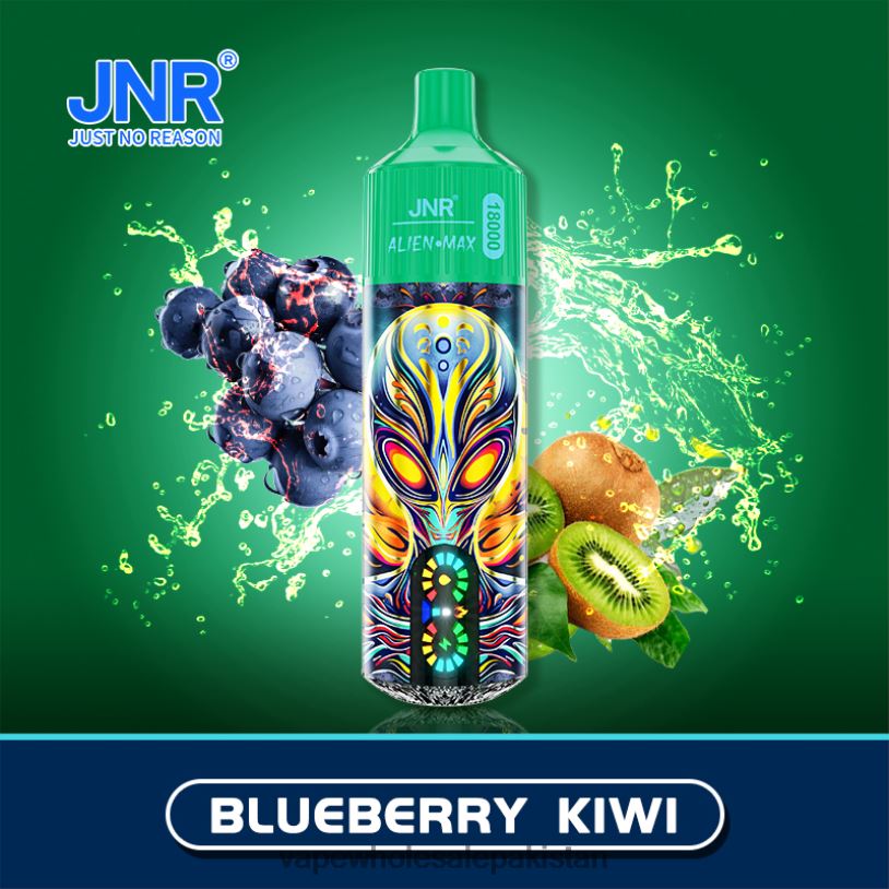 Cheapest Vape Wholesale Blueberry Kiwi D42RL574 JNR ALIEN MAX