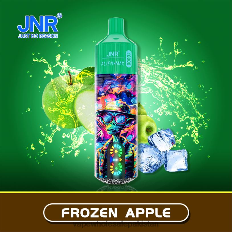 E Cigarettes Wholesale Suppliers Frozen Apple D42RL569 JNR ALIEN MAX