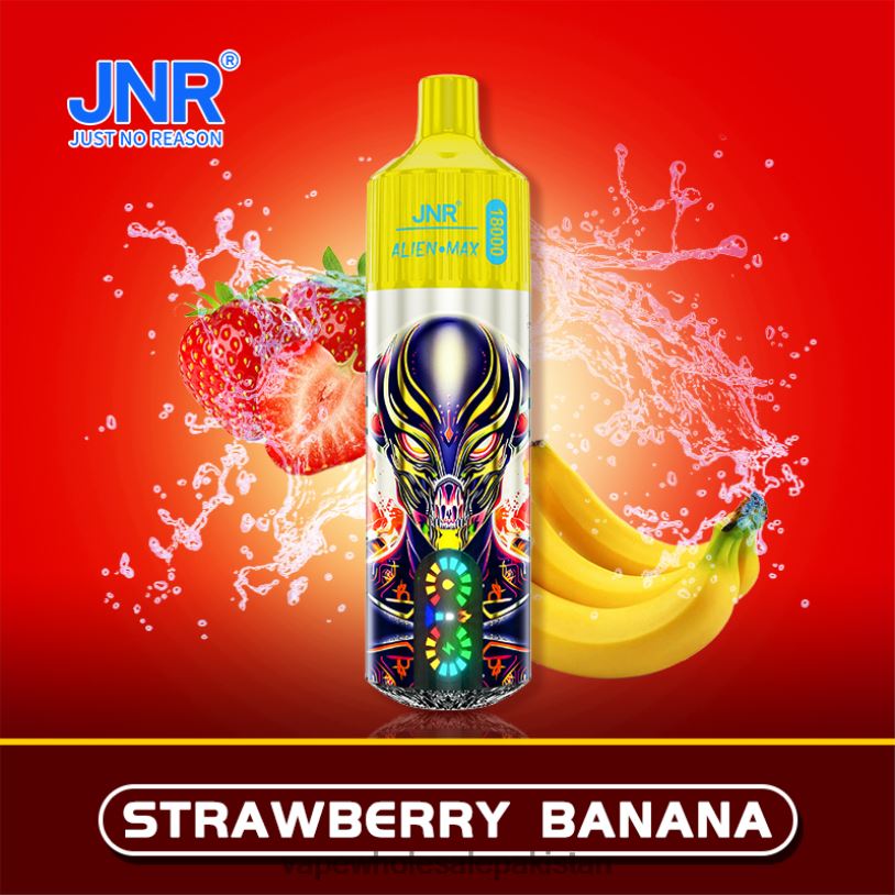 Electronic Cigarette Wholesale Strawberry Banana D42RL567 JNR ALIEN MAX