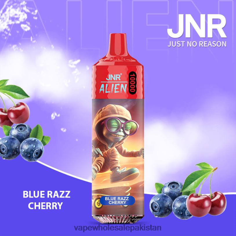 Cheapest Vape Wholesale Blue Razz Cherry D42RL634 JNR ALIEN