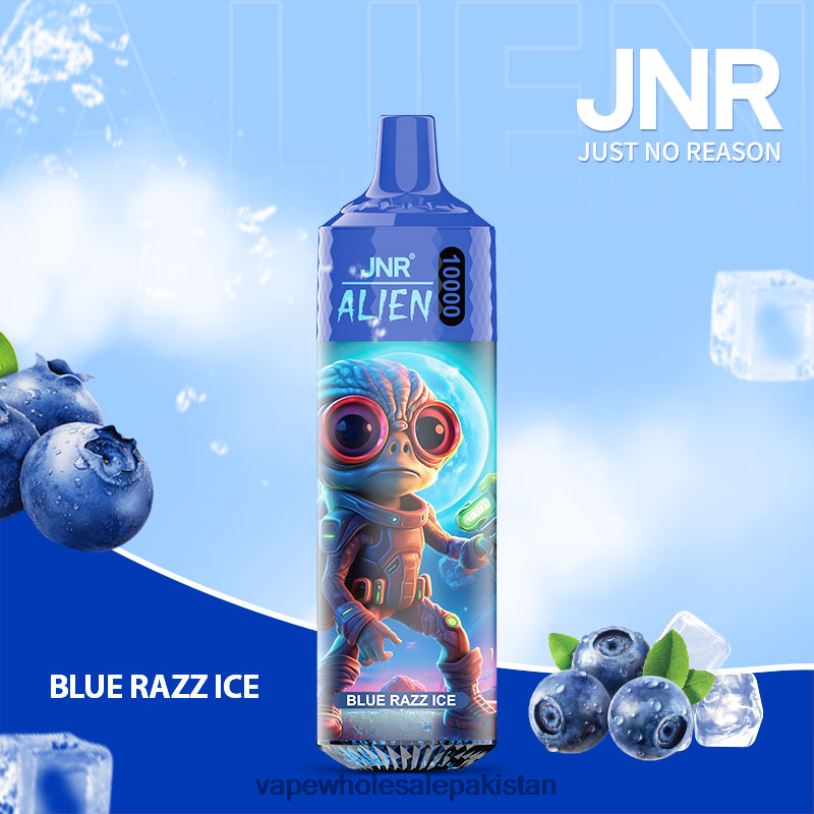 E Cigarette Wholesale Blue Razz Ice D42RL635 JNR ALIEN