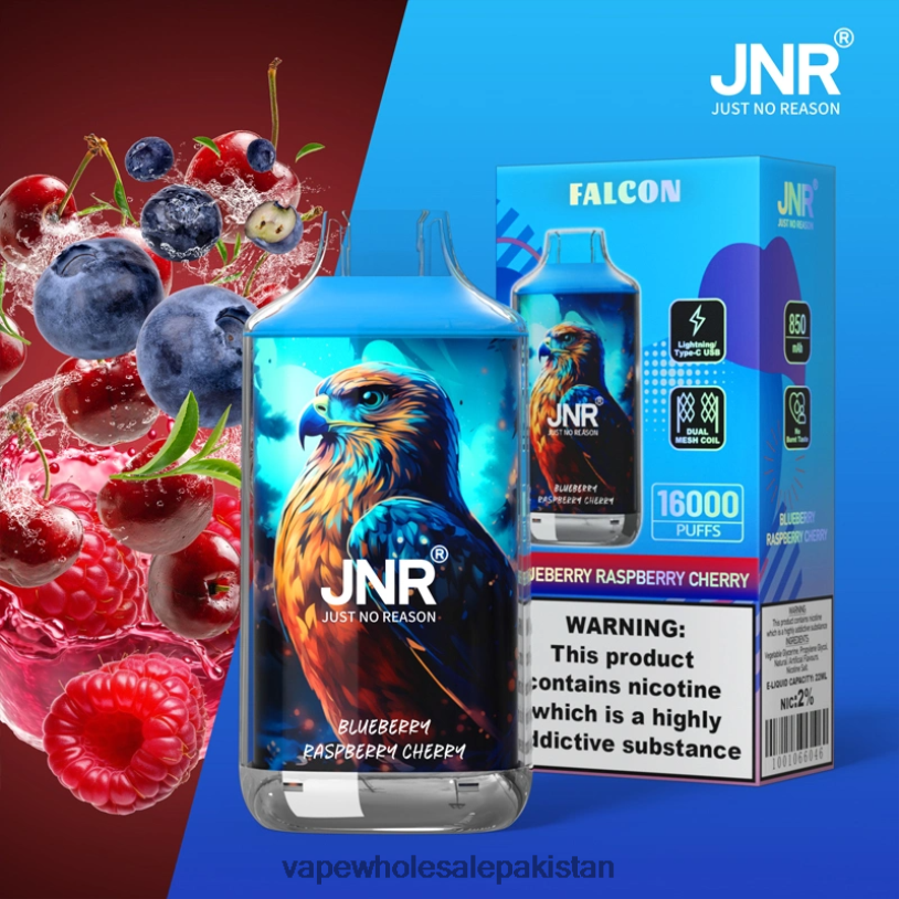 E Cigarettes Wholesale Suppliers Blueberry Raspberry Cherry D42RL699 JNR FALCON