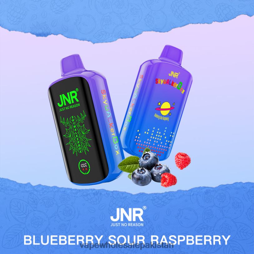 E Cigarette Wholesale Blueberry Sour Raspberry D42RL585 JNR SKYWALKER BOX