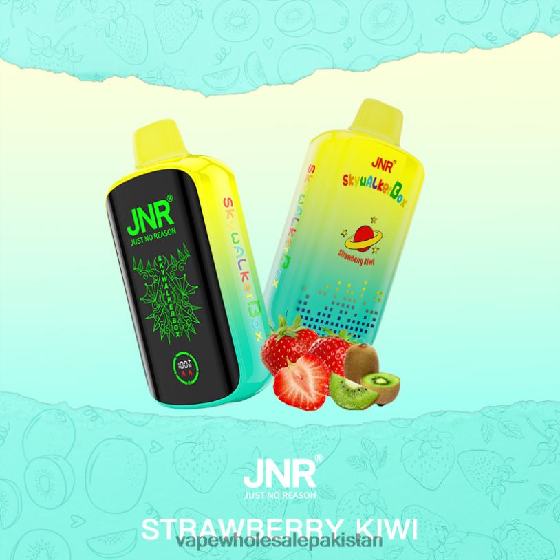 Vape Wholesale Prices Strawberry Kiwi D42RL592 JNR SKYWALKER BOX