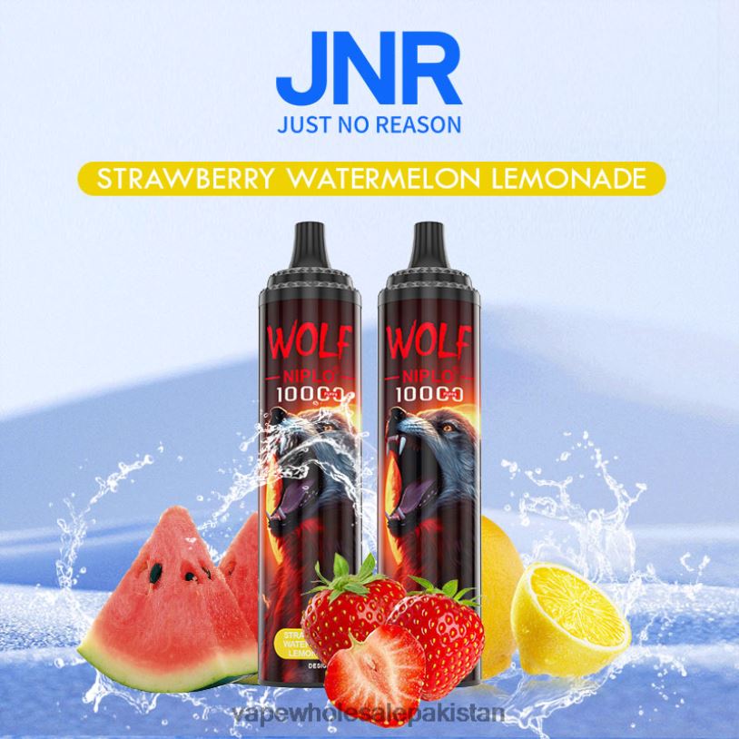 Cheapest Vape Wholesale Strawberry Watermelon Lemonade D42RL774 JNR WOLF NIPLO