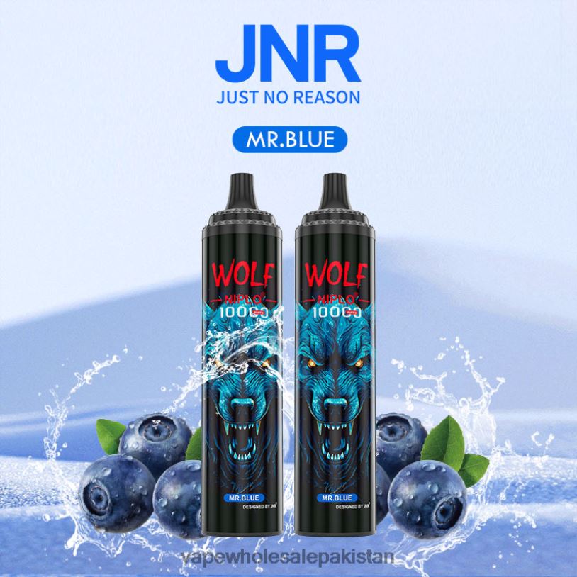 E Cig Wholesale Mr.Blue D42RL766 JNR WOLF NIPLO