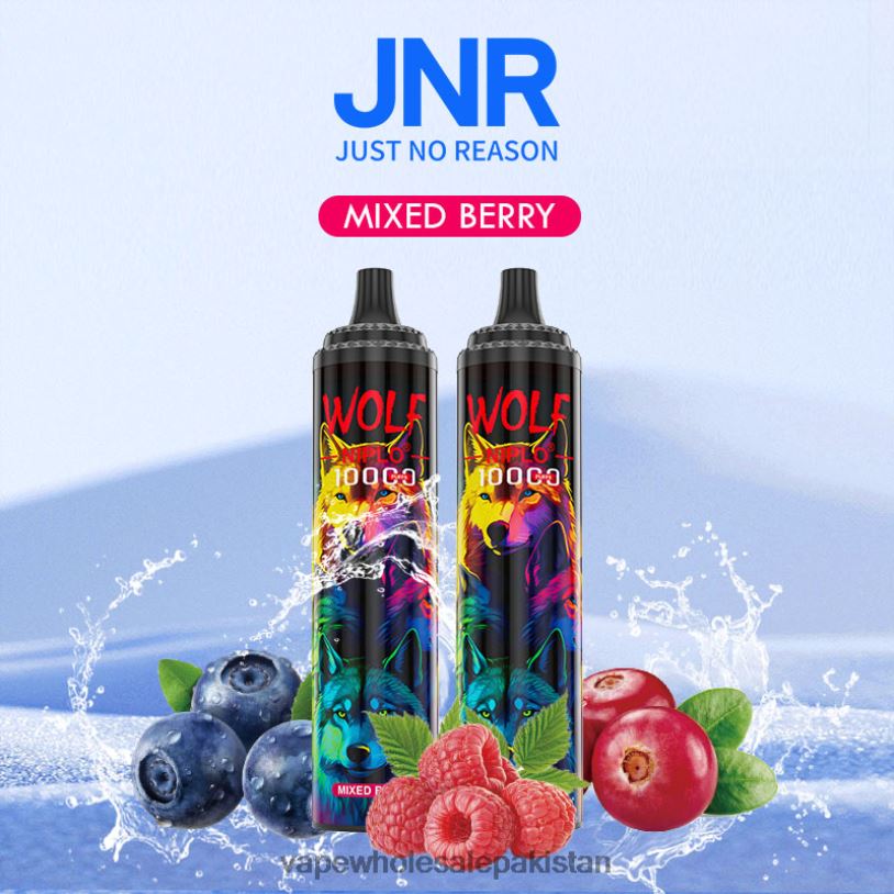 E Cigarette Wholesale Mixed Berry D42RL765 JNR WOLF NIPLO