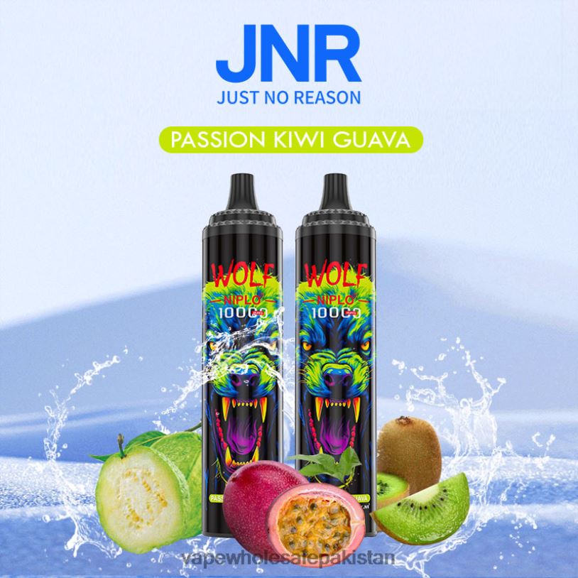 Electronic Cigarette Wholesale Passion Kiwi Guava D42RL767 JNR WOLF NIPLO