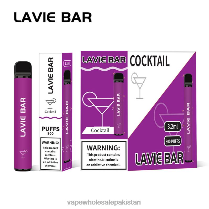 LAVIE BAR 800 Puffs HLND2312 | Vape Wholesale Prices Cocktail