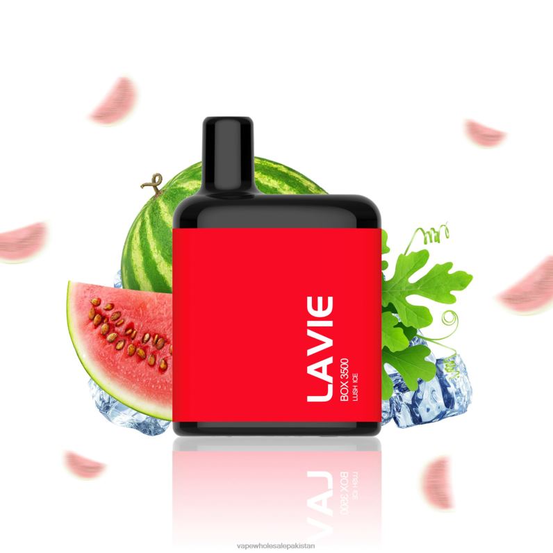 LAVIE BOX 3500 Puffs HLND2211 | Vape Wholesale Pakistan Lush Ice