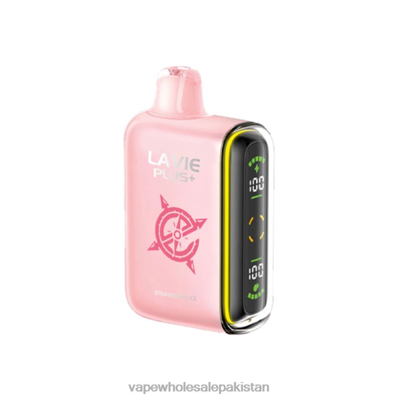 LAVIE PLUS 15000 Puffs HLND2104 | Cheapest Vape Wholesale Strawberry Ice