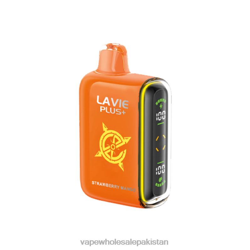 LAVIE PLUS 15000 Puffs HLND297 | Electronic Cigarette Wholesale Strawberry Mango