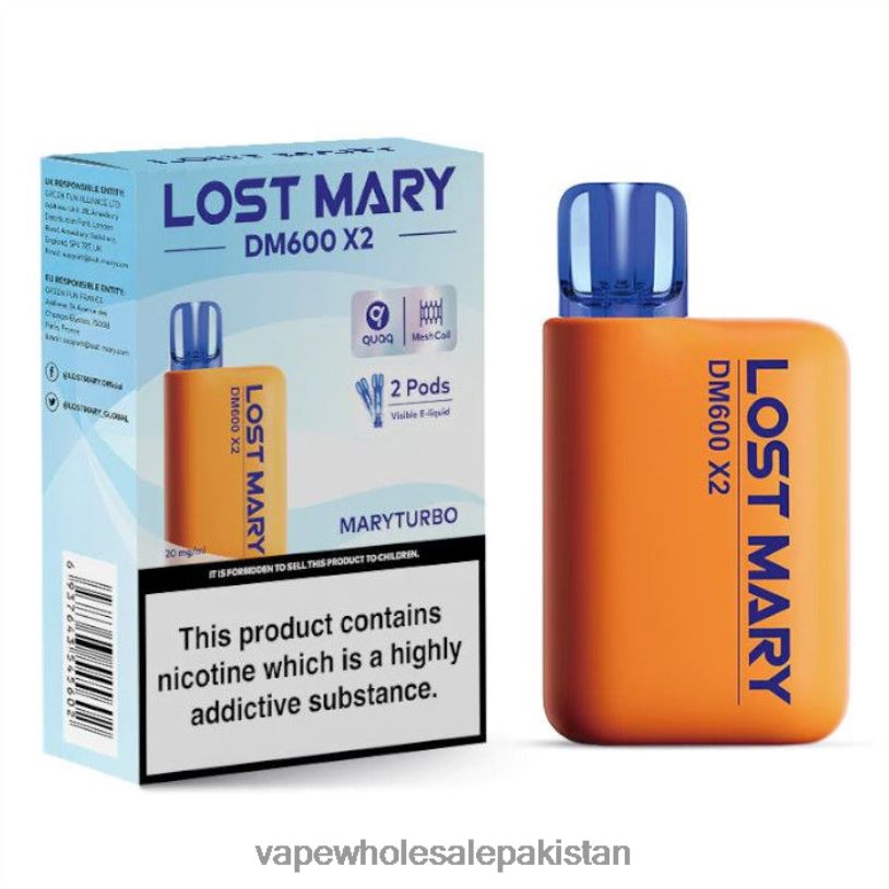 E Cigarette Wholesale Maryturbo D42RL475 LOST MARY DM600 X2