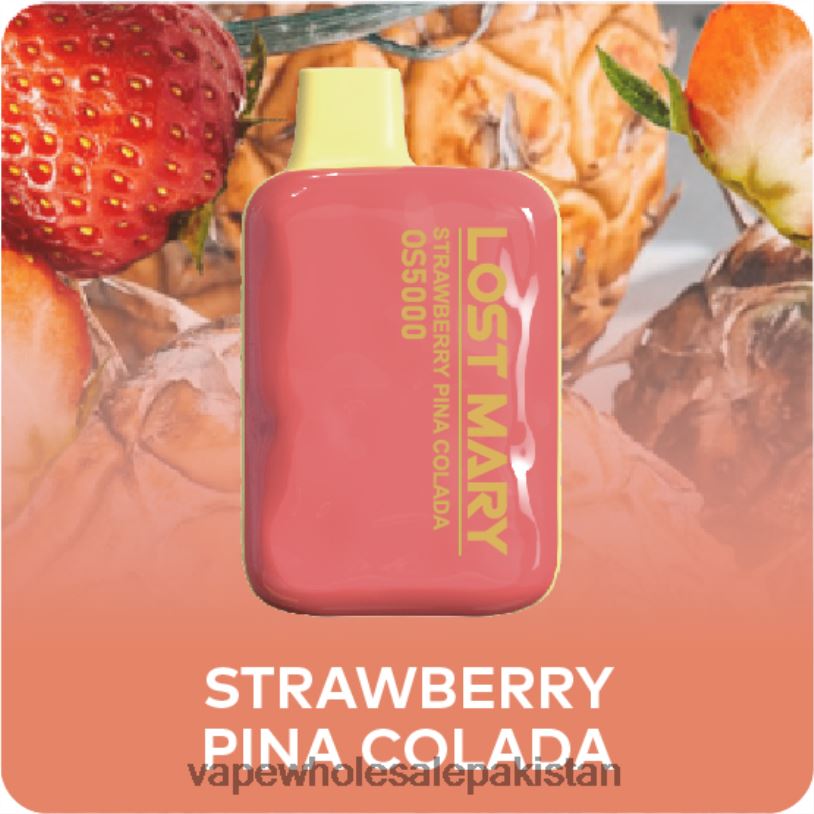 Vape Wholesale Pakistan Strawberry Pina Colada D42RL501 LOST MARY OS5000