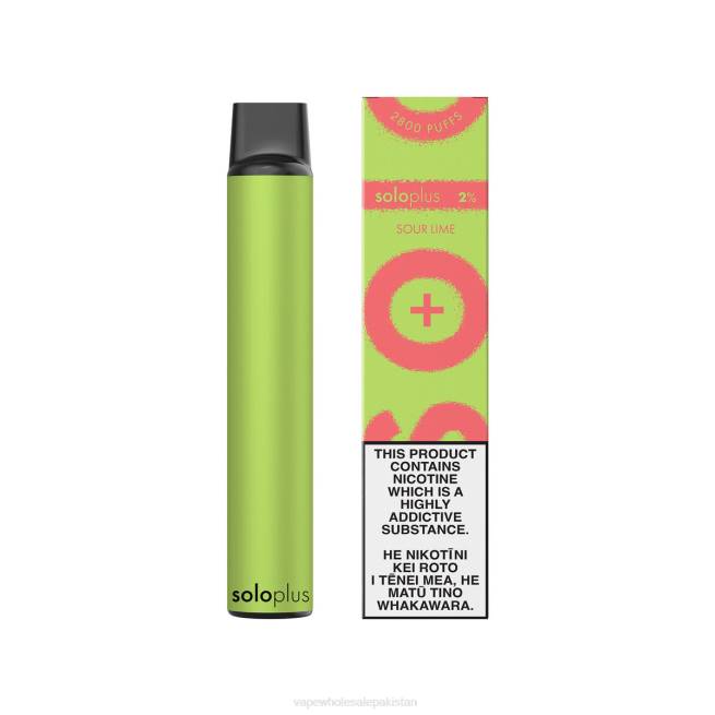 Cheapest Vape Wholesale 8Z0634 - Solo Plus Disposable Vape Sour Lime