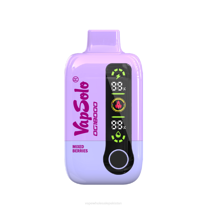 VapSolo DG18000 | Vape Companies In Pakistan 20PJ3 Mixed Berry