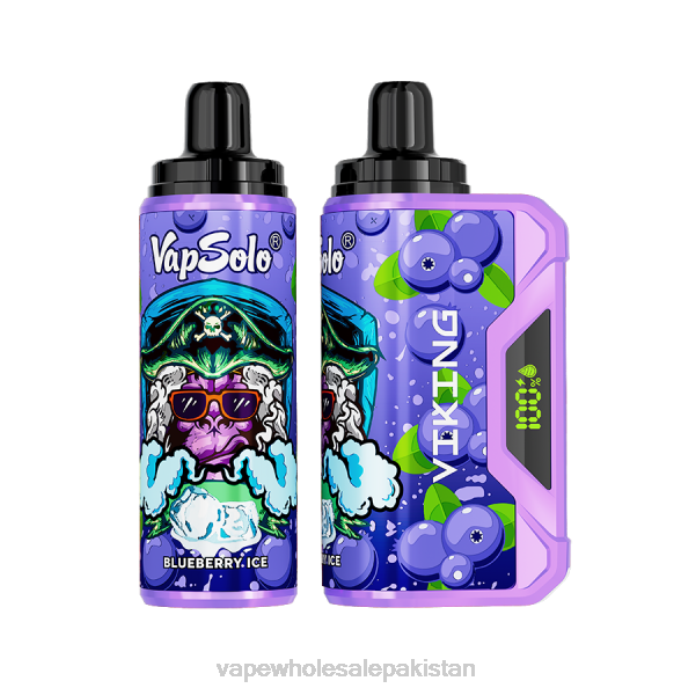 Cheapest Vape Wholesale 284D130 Vapsolo VIKING Disposable Vape Blueberry